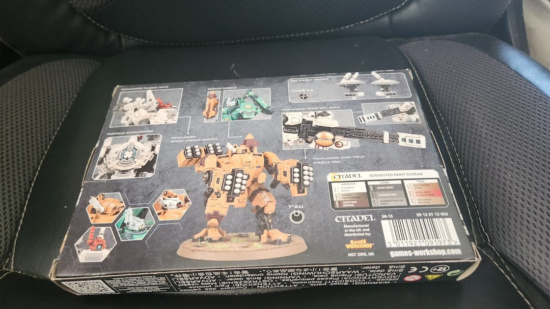 Tau Empire XV88 Broadside Battlesuit - Warhammer 40,000 NO SHRINK WRAP (COMMISSION)