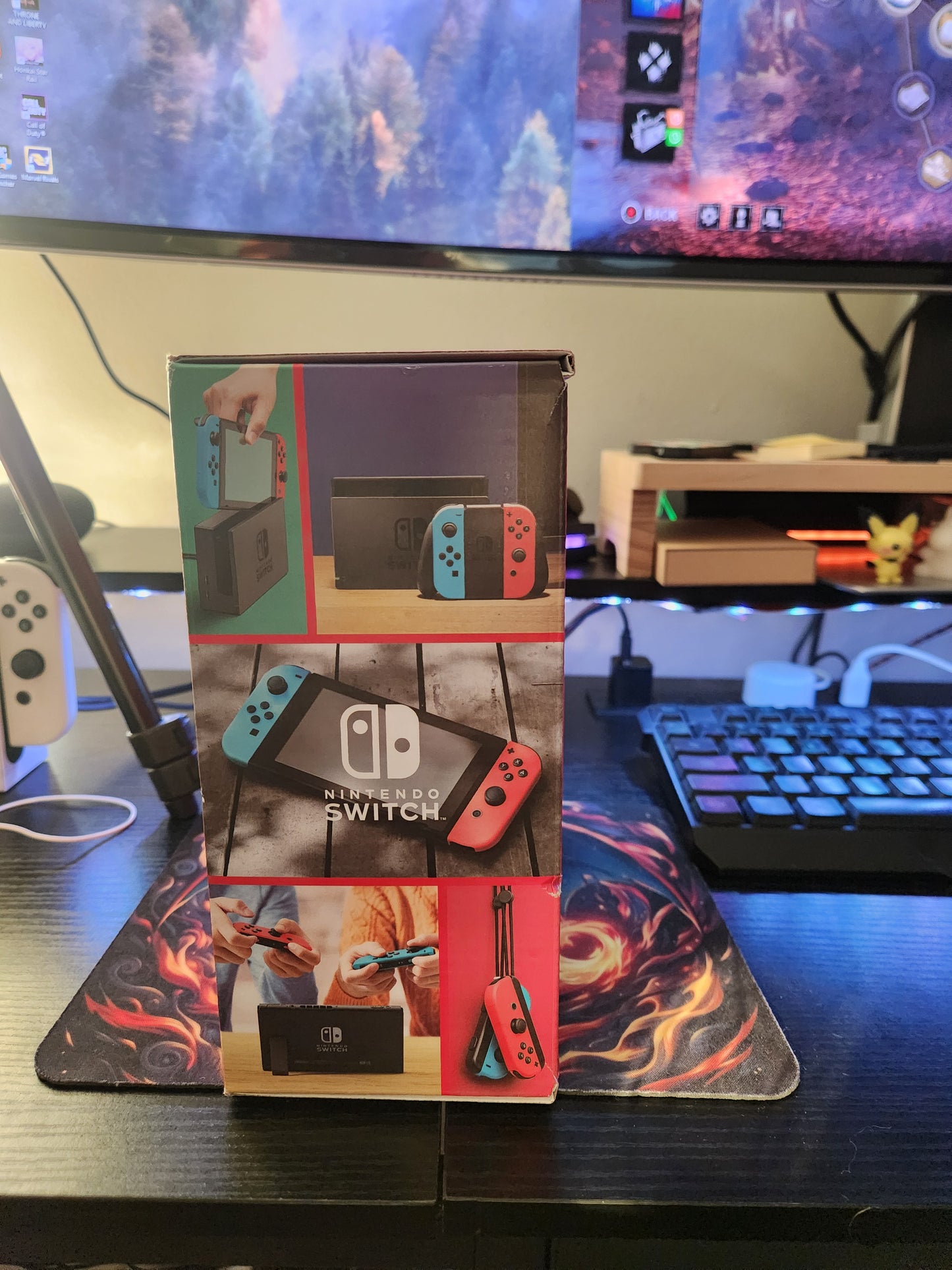 Nintendo Switch Red and Blue