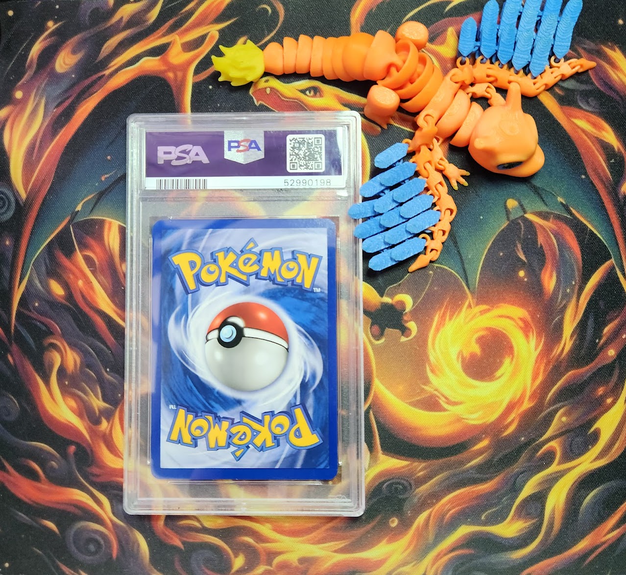 Dark Charizard Holo Unlimited #4 - Team Rocket Set (2000) - PSA Mint 9